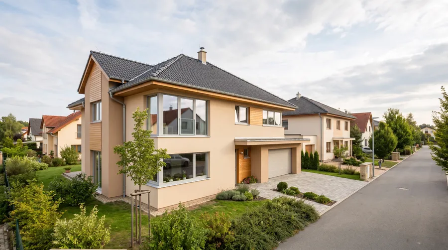 A modern family house